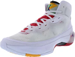 Nike Men's Air Jordan XXXVII Basketball Shoe (White/Light Silver/Black/True Red, us_Footwear_Size_System, Adult, Men, Numeric, Medium, Numeric_9)