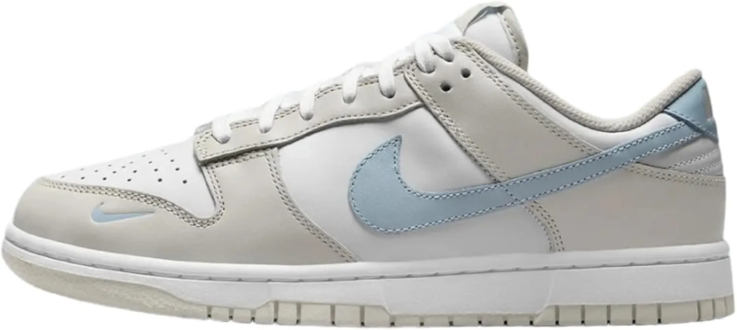 Nike Women's Dunk Low White/Light Armory Blue HF0023-100 - Size 5w