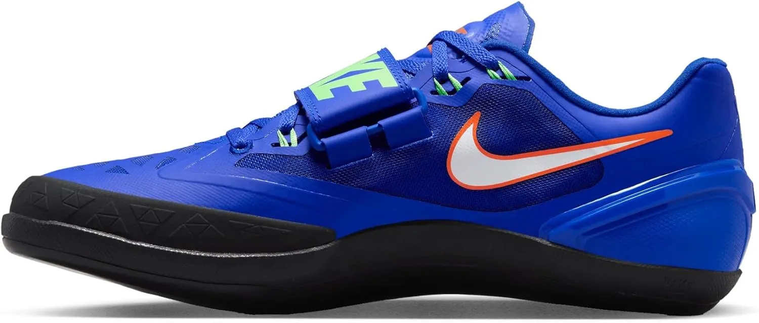 Nike Zoom Rotational 6 Track & Field Throwing Shoes (685131-004, Anthracite/Black/Light Lemon Twist/Fierce Pink)