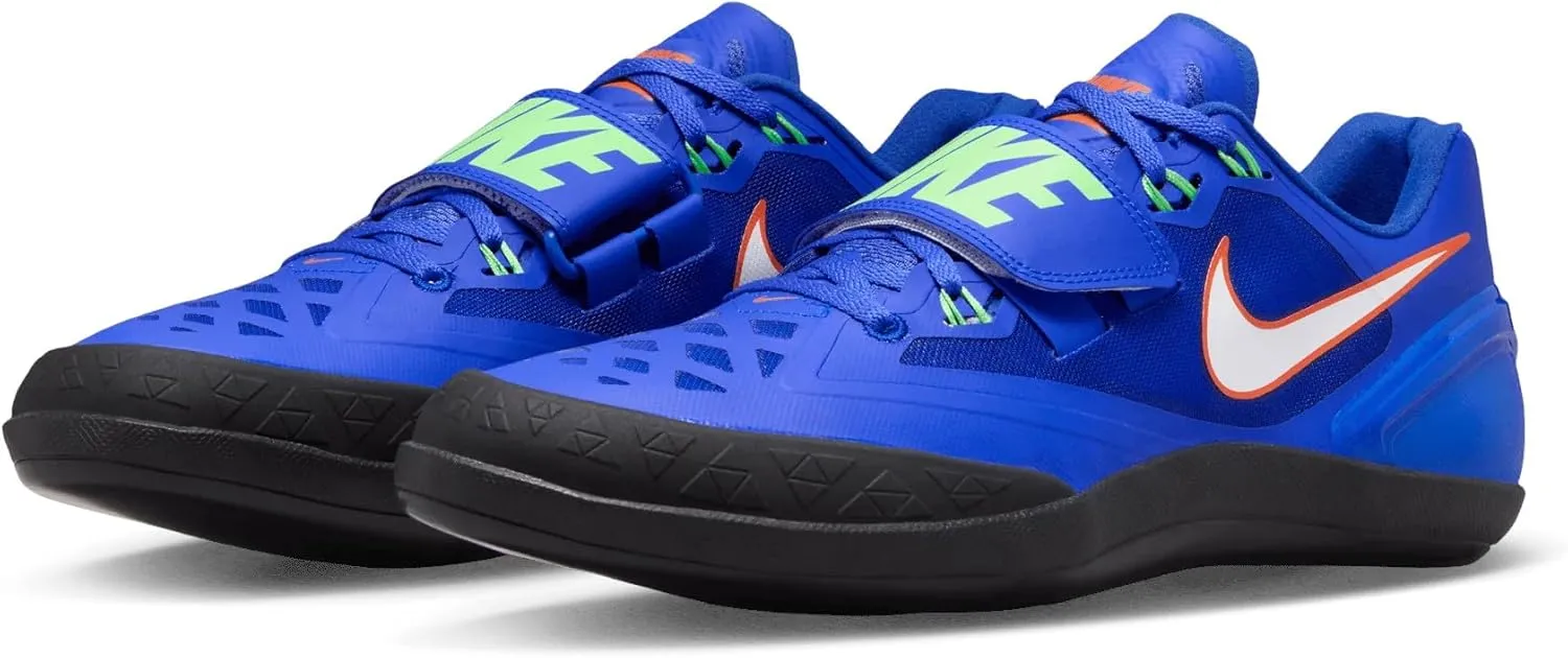 Nike Zoom Rotational 6 Track & Field Throwing Shoes (685131-004, Anthracite/Black/Light Lemon Twist/Fierce Pink)