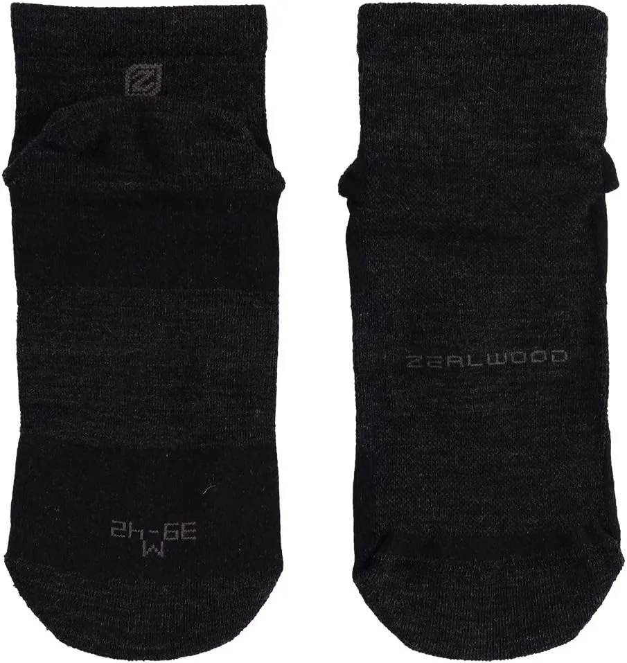No Show Athletic Socks, ZEALWOOD Unisex Merino Wool Ultra-Light Running Tennis Golf Socks,1/3 Pairs