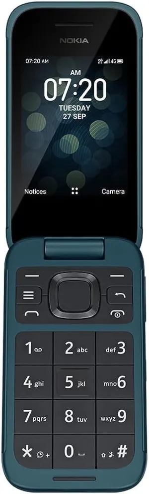 Nokia 2780 Flip | Unlocked | KaiOS | Verizon, AT&T, T-Mobile | Blue