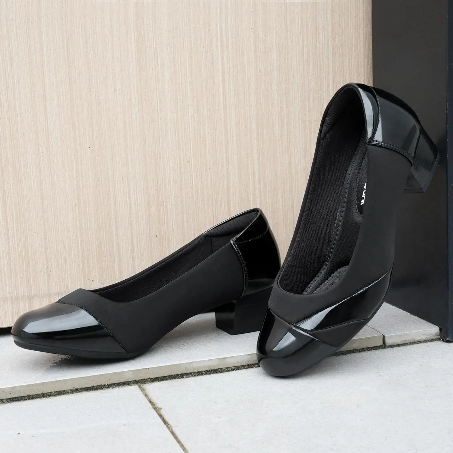 Ortho rest Women Bunion Dress Shoes Low Heel Orthopedic Slip on Loafers Orthotic Pumps