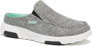 OrthoComfoot Women's Orthopedic Slip-On Loafers Walking Shoes: Comfortable Arch Support Slippers for Plantar Fasciitis, Casual Canvas Orthotic Mule Clogs for Foot Heel Pain Relief