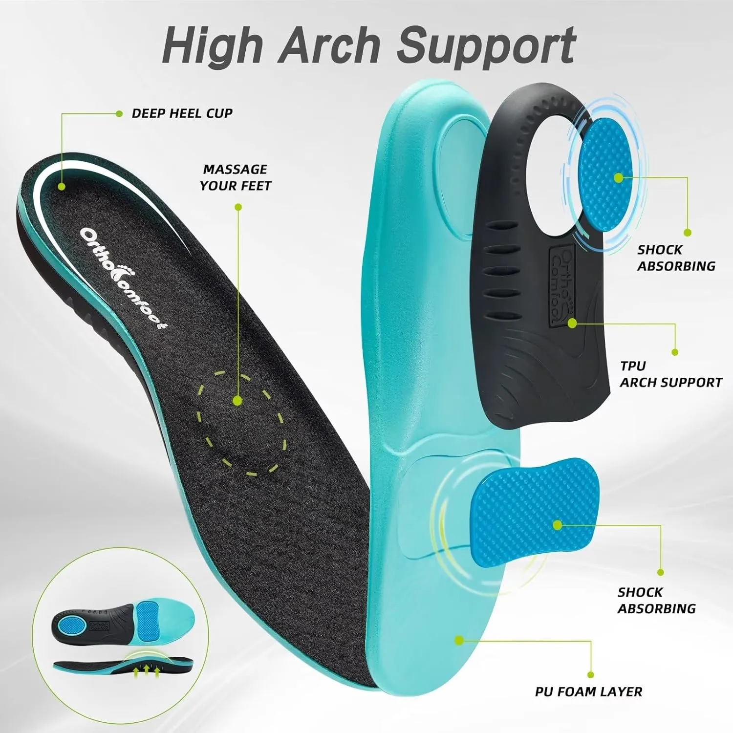 OrthoComfoot Women's Orthopedic Slip-On Loafers Walking Shoes: Comfortable Arch Support Slippers for Plantar Fasciitis, Casual Canvas Orthotic Mule Clogs for Foot Heel Pain Relief