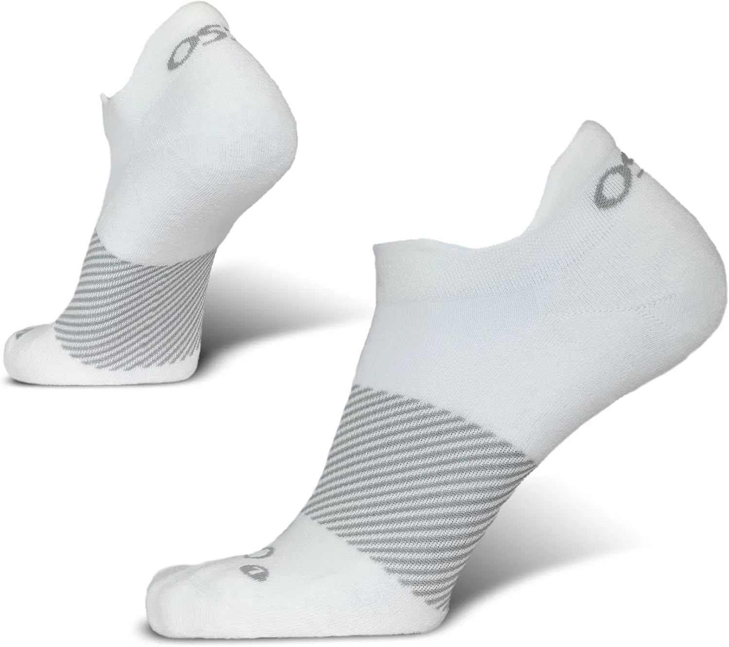 OS1st Wicked Comfort No Show Socks with light compression for maximum cushion, blister protection and breathable fabric