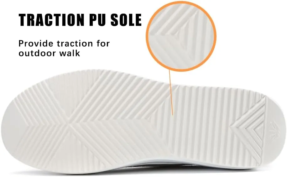 Oude Platform Loafers for Women Comfortable | Womens Slip On Sneakers Lightweight | Women's Walking Shoes Work Long Hours | Thick Rocking Bottom