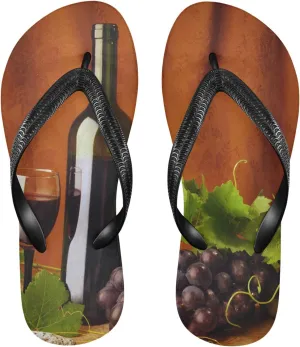 Oyihfvs Flip Flops Flip Sandal Home Slippers Hotel Spa Bedroom for Men Women XS-XXL