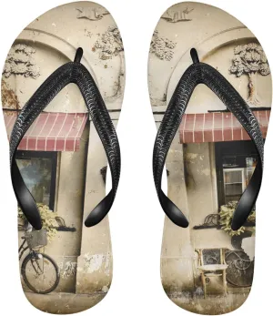 Oyihfvs Flip Flops Flip Sandal Home Slippers Hotel Spa Bedroom for Men Women XS-XXL