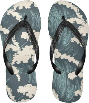 Oyihfvs Flip Flops Flip Sandal Home Slippers Hotel Spa Bedroom for Men Women XS-XXL