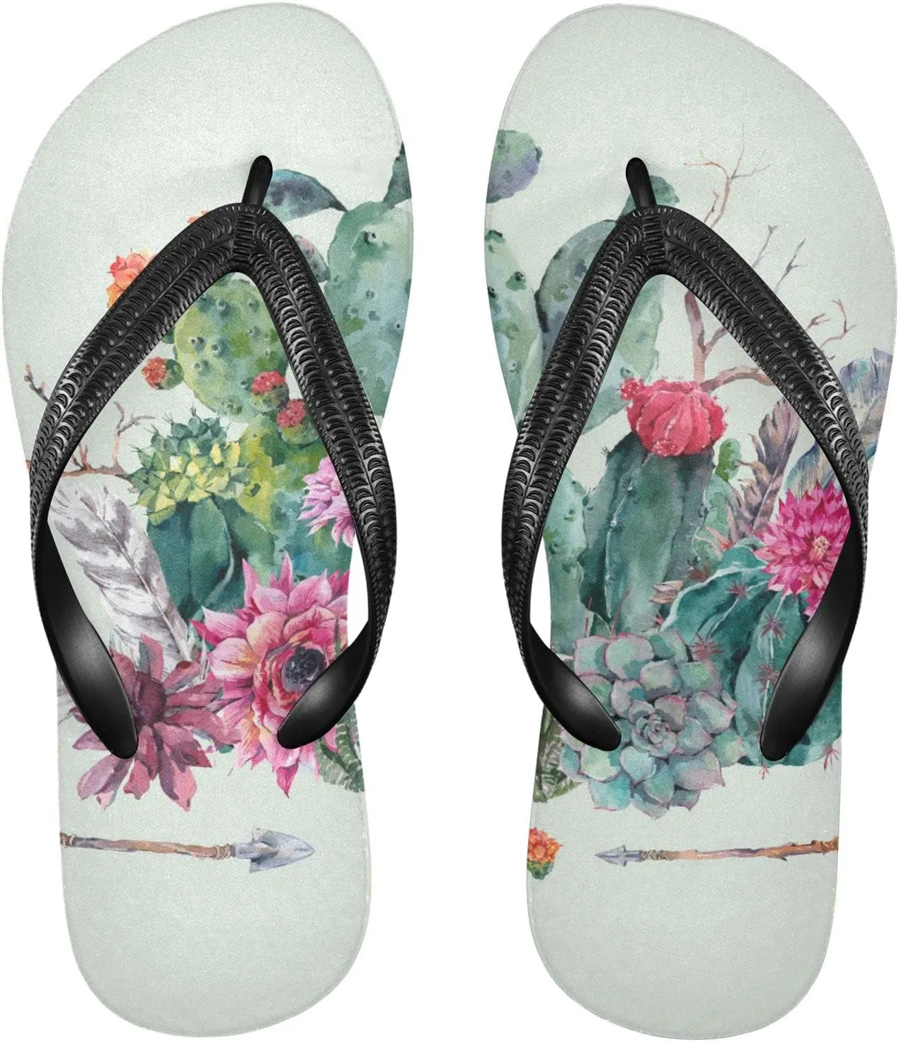 Oyihfvs Flip Flops Flip Sandal Home Slippers Hotel Spa Bedroom for Men Women XS-XXL