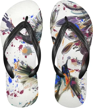 Oyihfvs Flip Flops Flip Sandal Home Slippers Hotel Spa Bedroom for Men Women XS-XXL