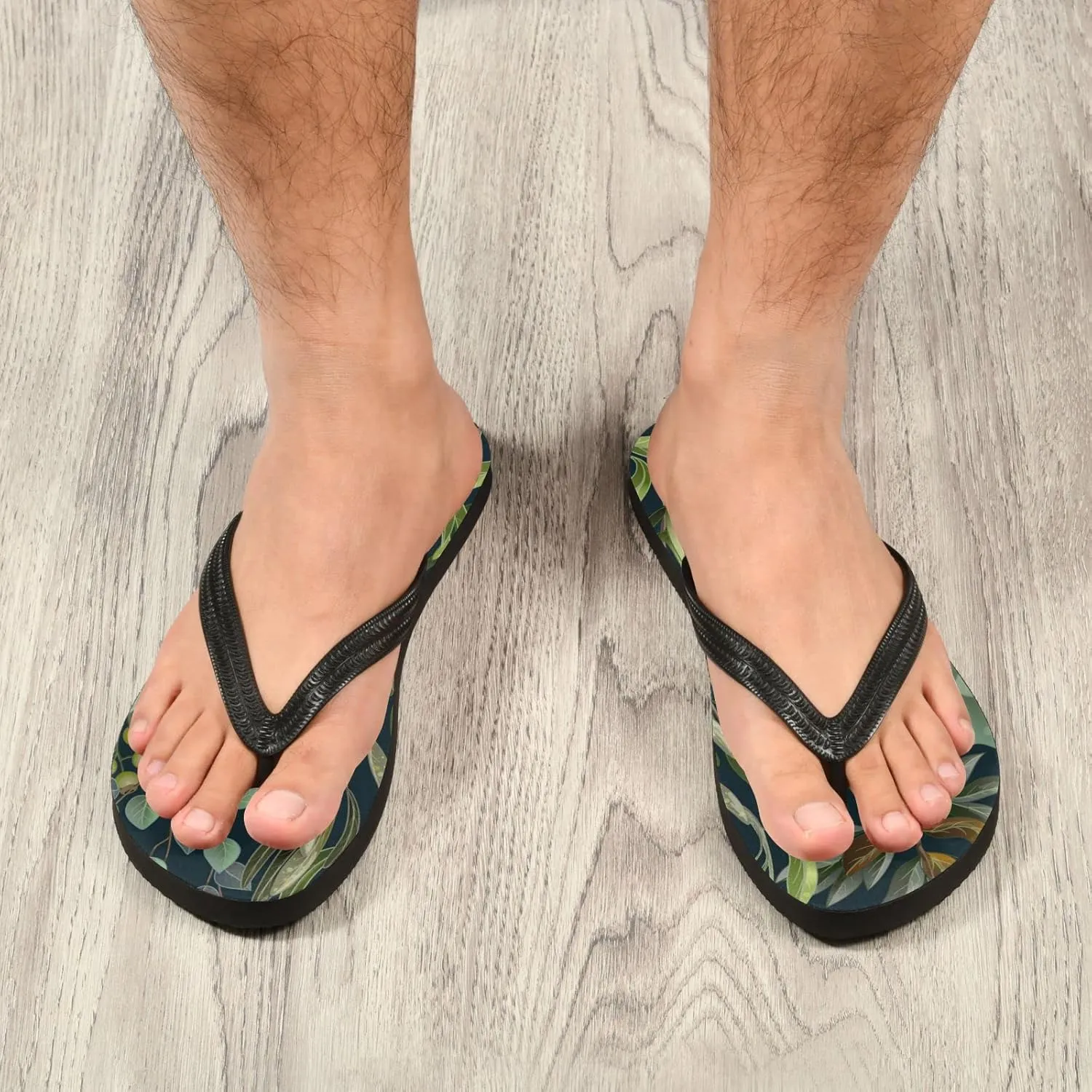 Oyihfvs Flip Flops Flip Sandal Home Slippers Hotel Spa Bedroom for Men Women XS-XXL