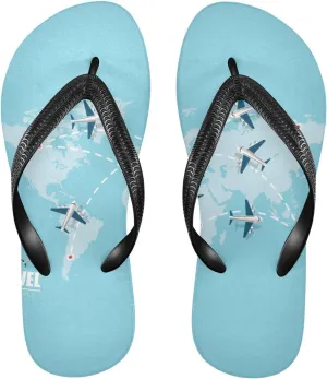Oyihfvs Flip Flops Flip Sandal Home Slippers Hotel Spa Bedroom for Men Women XS-XXL