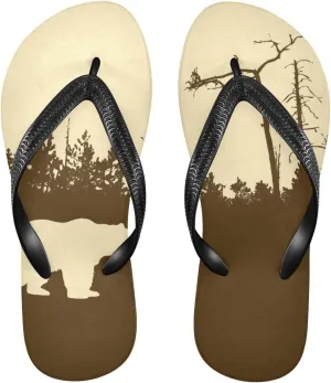 Oyihfvs Flip Flops Flip Sandal Home Slippers Hotel Spa Bedroom for Men Women XS-XXL