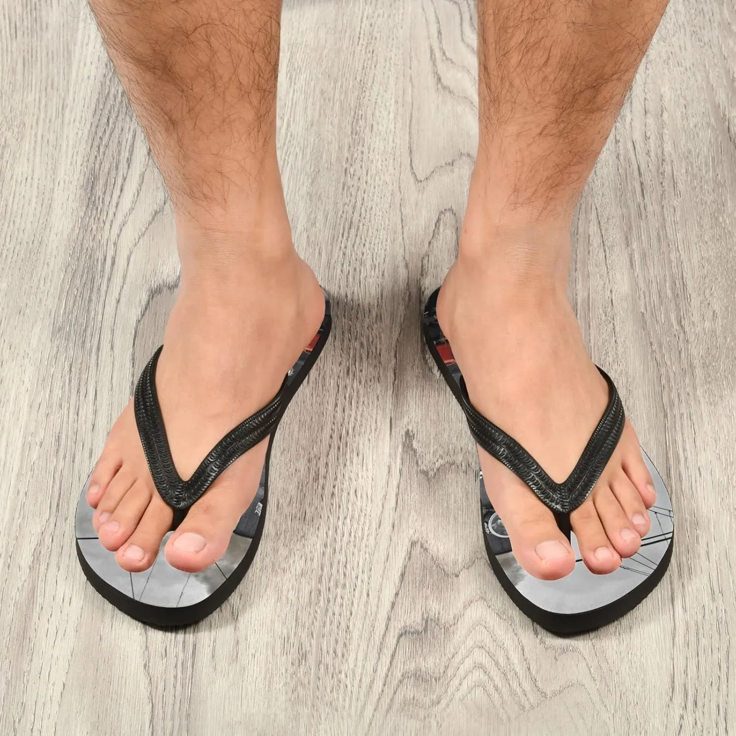 Oyihfvs Flip Flops Flip Sandal Home Slippers Hotel Spa Bedroom for Men Women XS-XXL