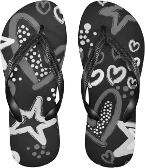 Oyihfvs Flip Flops Flip Sandal Home Slippers Hotel Spa Bedroom for Men Women XS-XXL