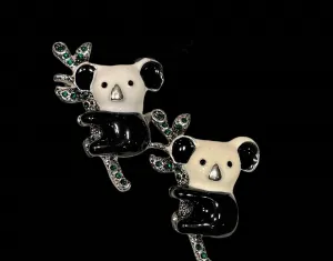 Panda Brooches
