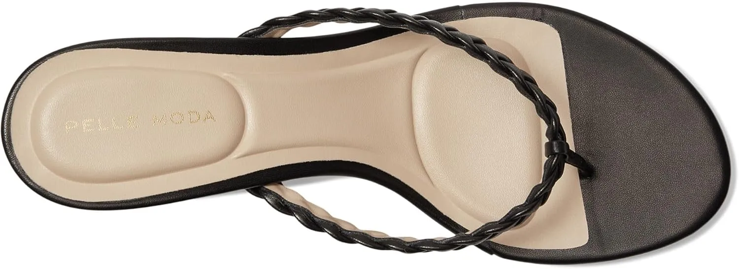 Pelle Moda Women's Earlen Thong Heeled Sandal
