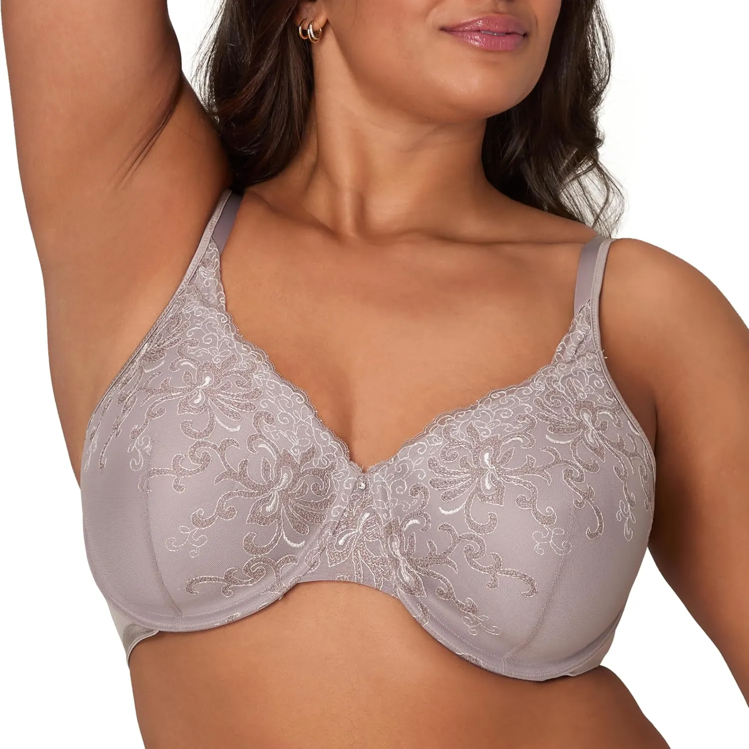 Playtex Women's Underwire Bra, Secrets Plus-Size Bras Available, Full Coverage, Supportive, 4513