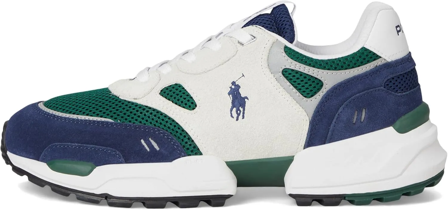 Polo Ralph Lauren Men's Jogger Suede & Mesh Sneaker