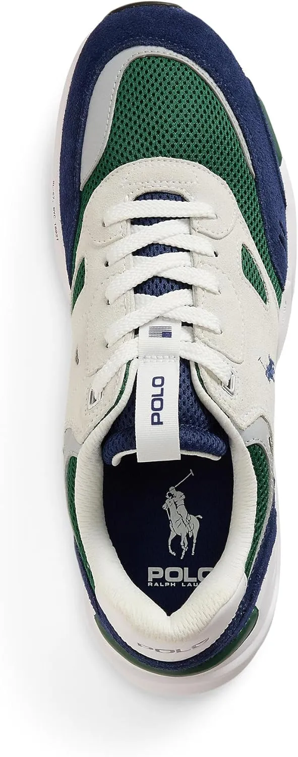 POLO RALPH LAUREN Men's Jogger Suede & Mesh Sneaker