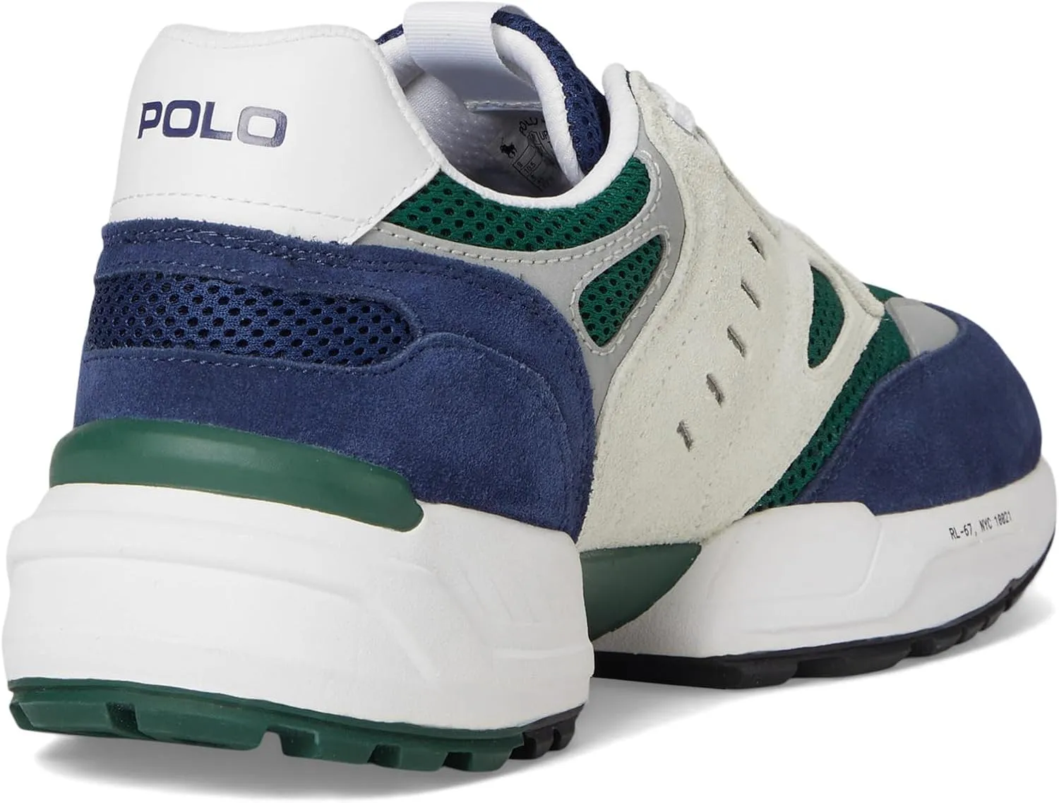 Polo Ralph Lauren Men's Jogger Suede & Mesh Sneaker