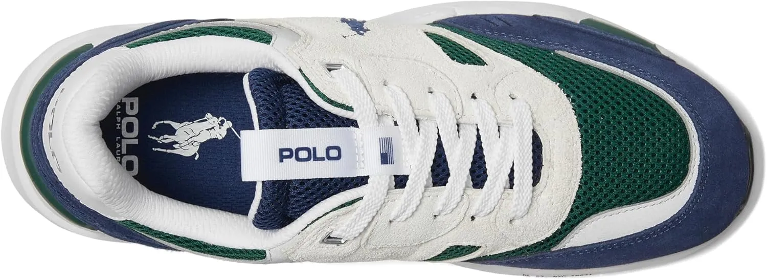 Polo Ralph Lauren Men's Jogger Suede & Mesh Sneaker