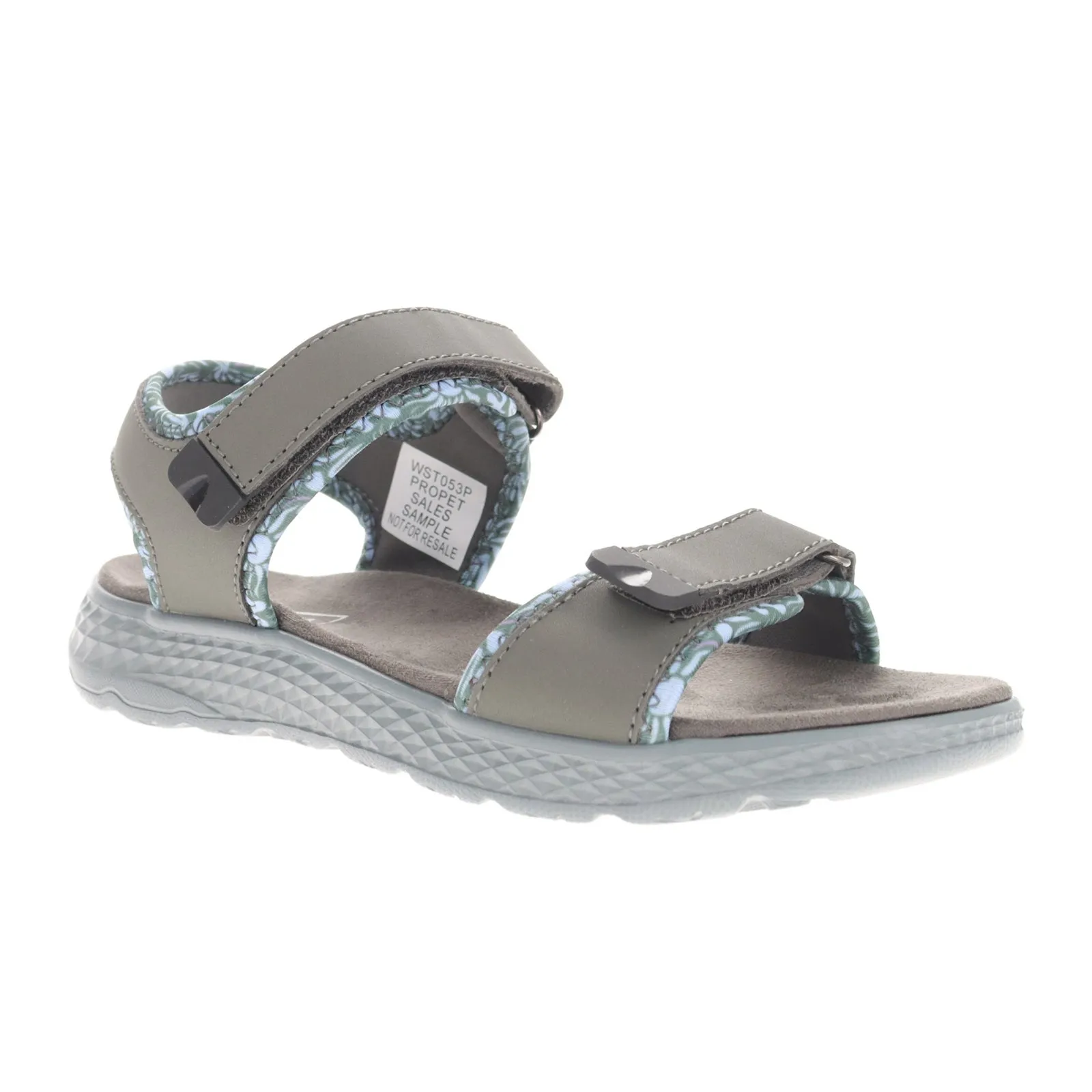 Propet TravelActiv Aspire Active Sandal (Women) - Grey/Summer Sand