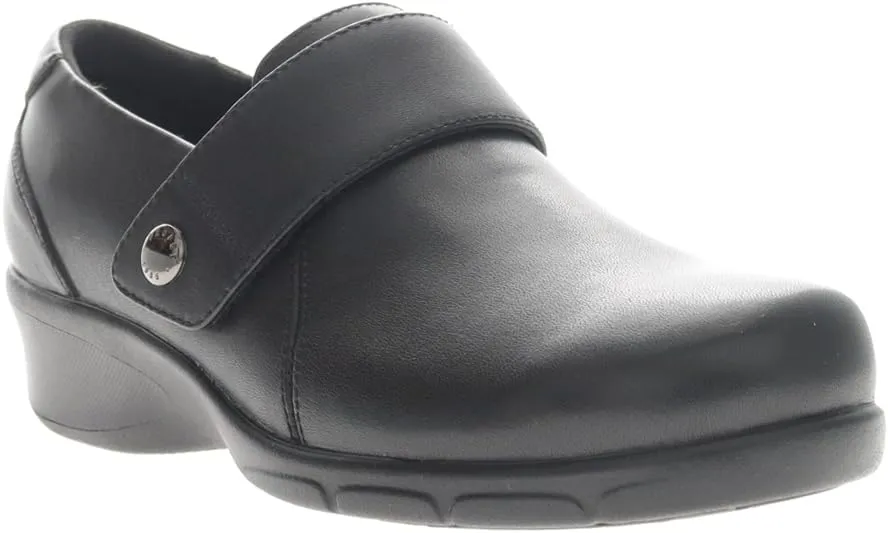 Propet Womens Wallis Slip On Clogs Casual - Black