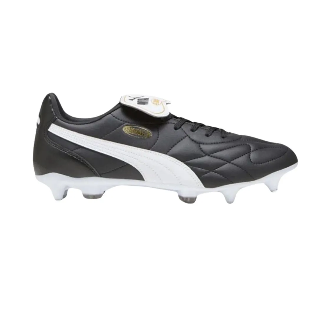 Puma King Top MxSG Boots - PUMA BLACK/PUMA WHITE/PUMA GOLD
