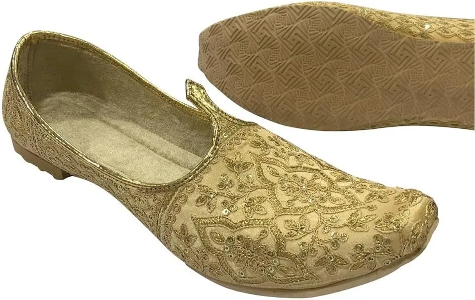 Punjabi Jutti for Men Wedding Sherwani Shoes Embroidery Handmade Ethnic Traditional Mojari Stylish Juti