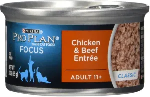 Purina Pro Plan Npu13887 Canned Chicken And Beef Food, 3 Oz(Pack Of 24)