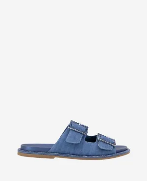 REACTION - The Sydney Slip On Denim Sandal