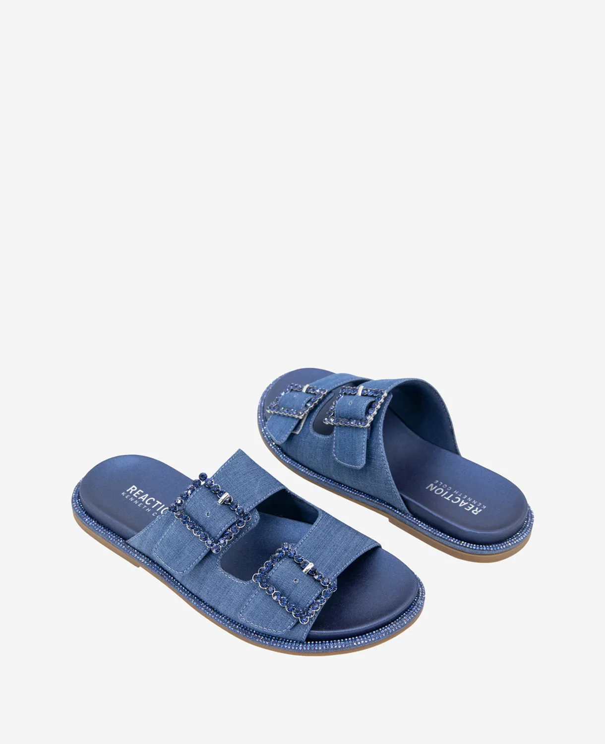 REACTION - The Sydney Slip On Denim Sandal