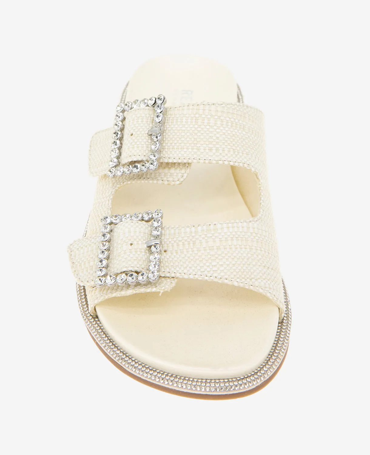 REACTION - The Sydney Slip On Linen Sandal