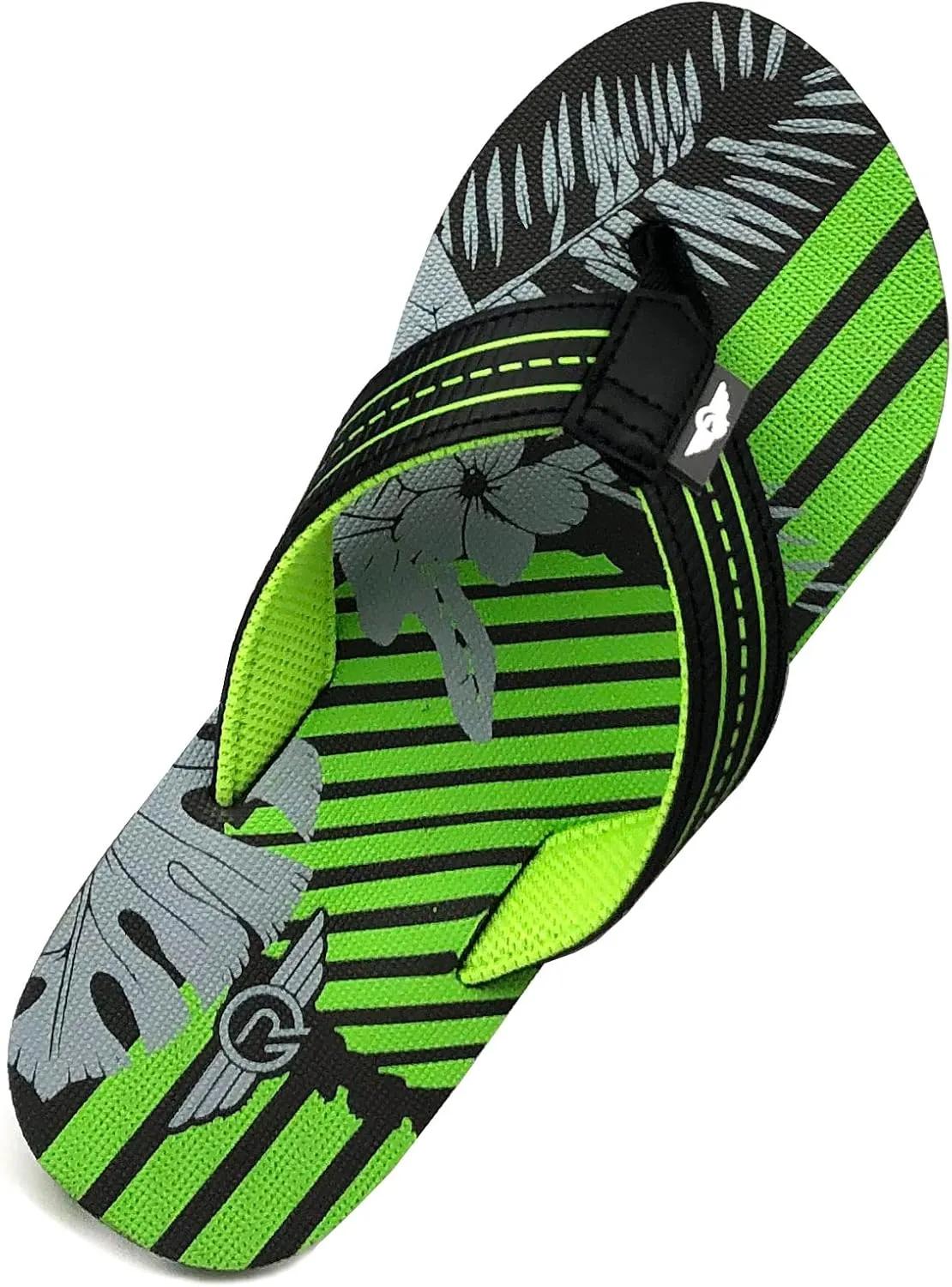 REDVOLUTION New Boys' Beach Sandal TRIBAL Tattoo | Geometric Bali Flip-Flop Sandals