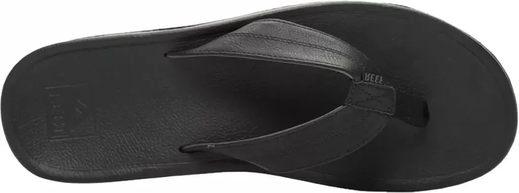 Reef Journeyer Men’s Flip-Flop Thong Sandal – Black Gray, Comfortable & Durable Beach Sandals
