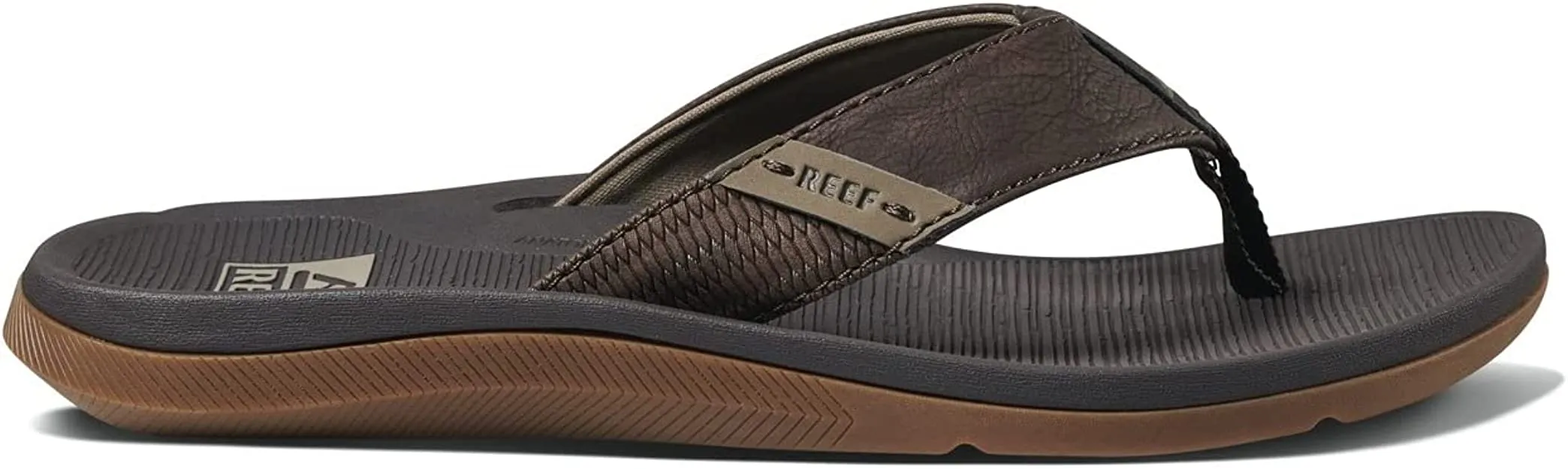 Reef Men's Santa Ana Brown Flip Flop CI4651 Sandals