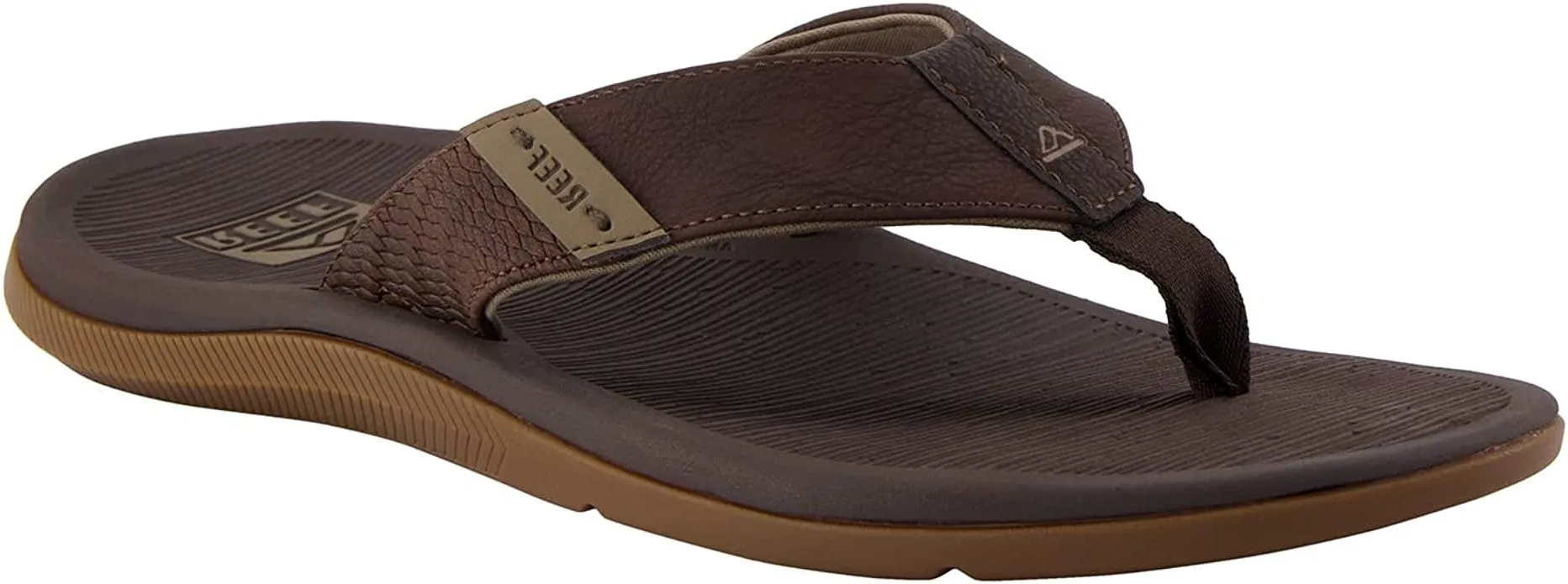 Reef Men's Santa Ana Brown Flip Flop CI4651 Sandals
