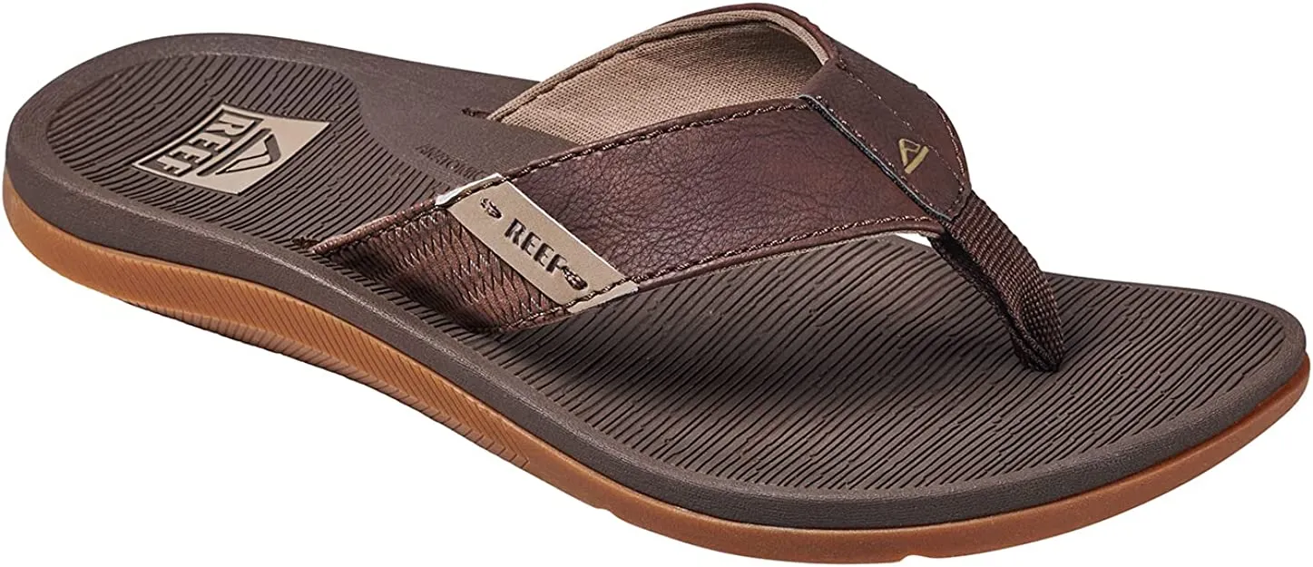 Reef Men's Santa Ana Brown Flip Flop CI4651 Sandals