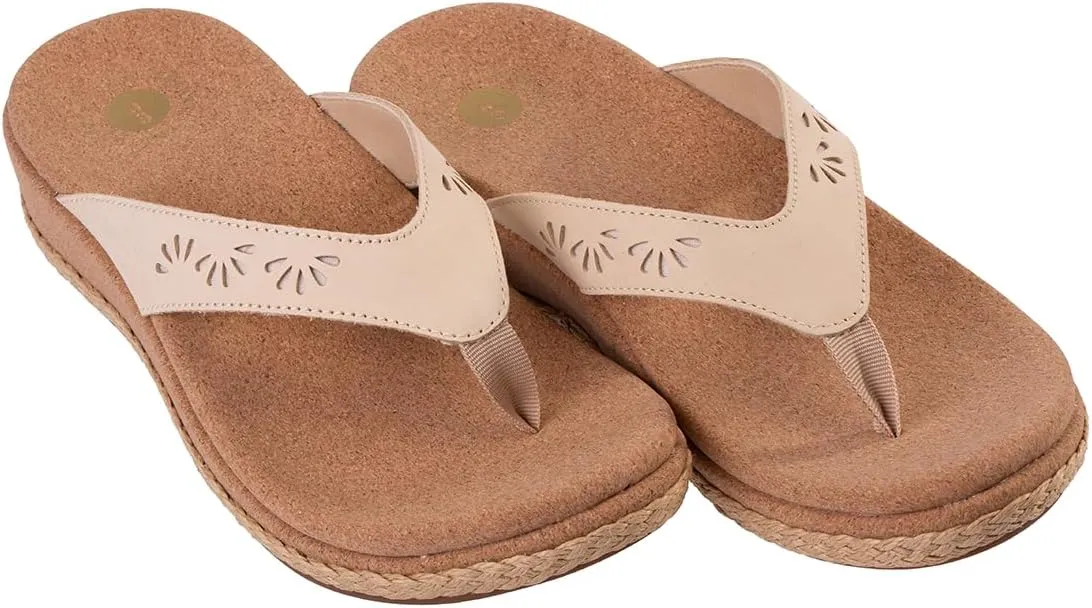 REVITALIGN Women's Kate Wedge Flip-Flop