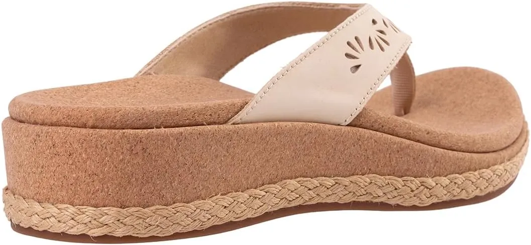 REVITALIGN Women's Kate Wedge Flip-Flop