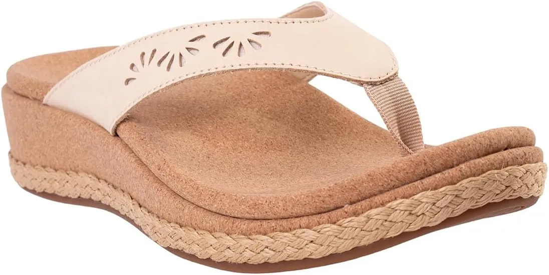 REVITALIGN Women's Kate Wedge Flip-Flop