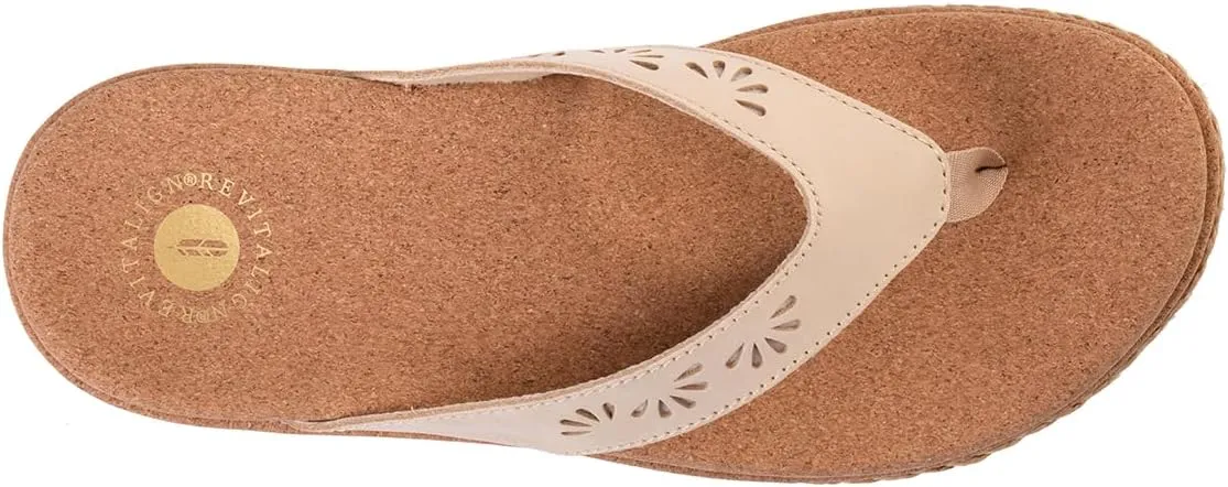 REVITALIGN Women's Kate Wedge Flip-Flop