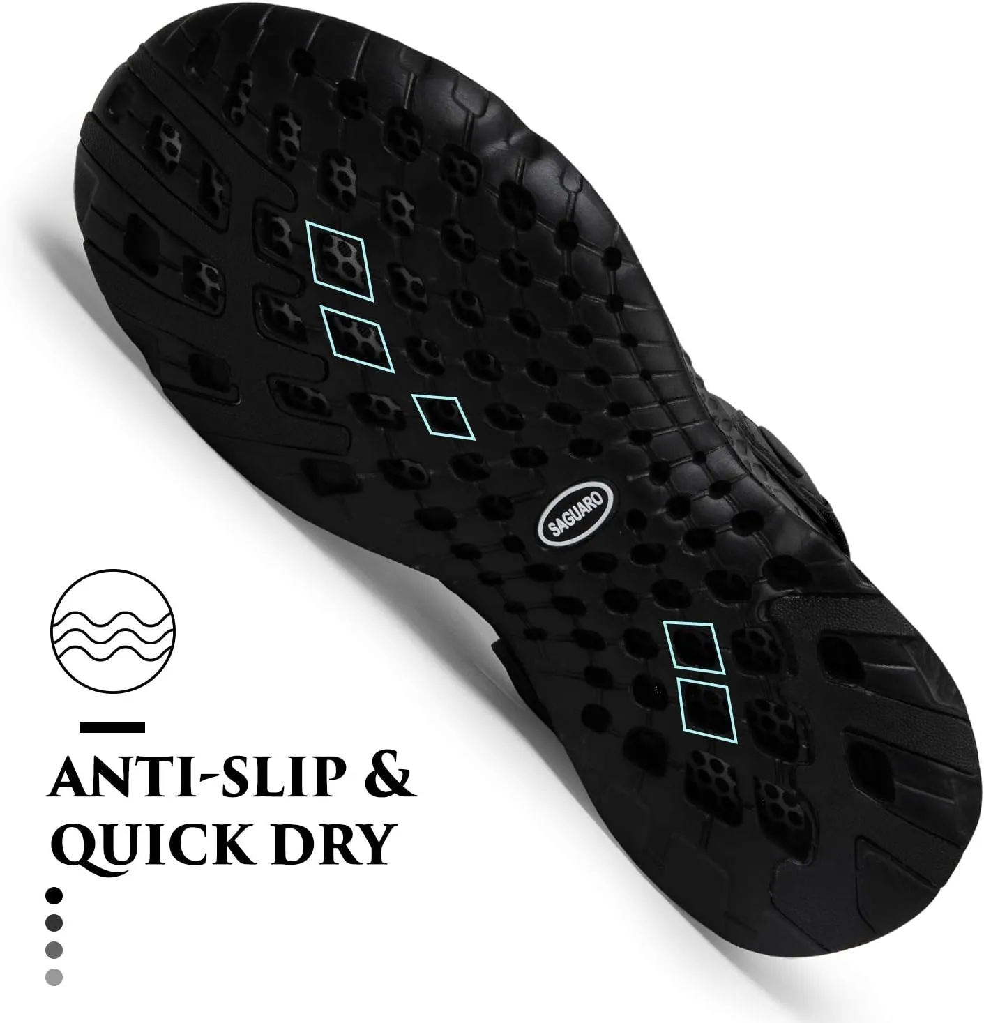 SAGUARO Men's Women's Quick Dry Garden Shoes Lightweight Breathable Gardening Clog Water Shoes Mesh Sandals for Sports Outdoor Beach Pool Exercise