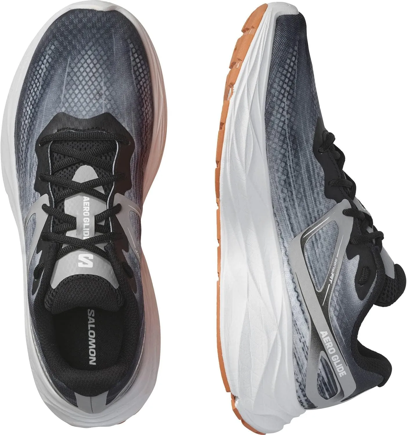 Salomon Unisex-Adult Running Shoes AERO Glide Blue Ashes/Dark Sapphir