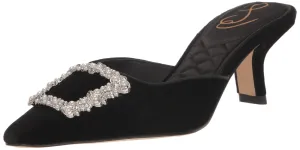 Sam Edelman Brit Mule Black Luster 6.5 Medium