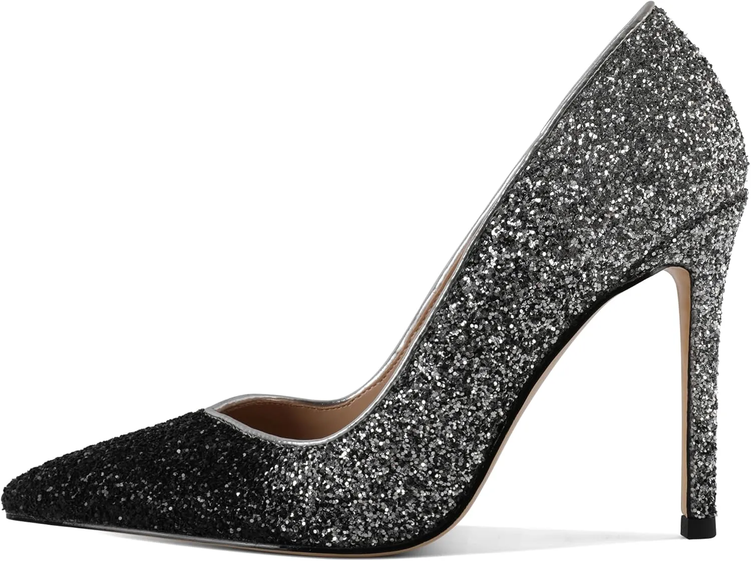 SAMMITOP Women's Classic Fashion Stiletto Pointed Toe 10CM High Heel Dress Pump Shoes