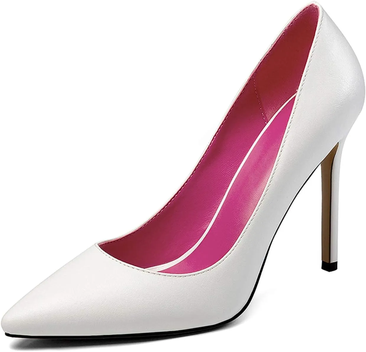 SAMMITOP Women's Classic Pointed Toe Stiletto High Heel Dress Pumps